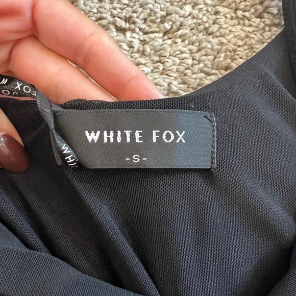 White Fox Boutique Black Mini Dress - Picture 3 of 3